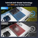 Callsun 400W Bifacial Solar Panel Kit (2-Pack)