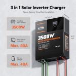 3500W Pure Sine Wave Solar Inverter Charger