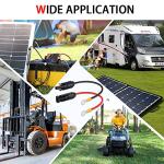 ELECTOP 10AWG Solar Panel Connector Cable Set
