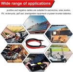 3FT 2 AWG Battery Cables - Pure Copper