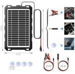 Portable 12V Solar Battery Charger for All Vehicles