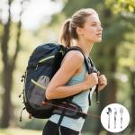 KINLINK 4-in-1 Camping Utensils Set, Portable Stainless Steel