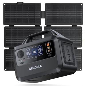 230 Wh Solar Generator for Camping with 40W Panels