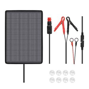 Renogy 10W Portable Solar Battery Maintainer