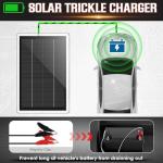 12V Waterproof Solar Battery Charger for Vehicles