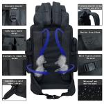 80L Waterproof Tactical Camping Backpack for All