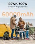 DaranEner 60,000 mAh Portable Power Station