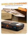 SOARAISE 48,000mAh Solar Wireless Charger for Camping