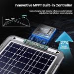 POWOXI 12W Solar Battery Charger for Vehicles