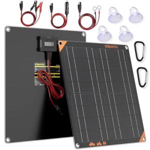 12V 20W Waterproof Solar Battery Charger Kit