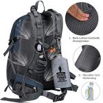 Lightweight 40L Waterproof Backpack for Hiking and Camping