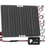 50W Solar Battery Charger for RVs and Boats