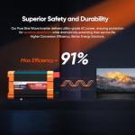 1000W Pure Sine Wave Inverter for RVs