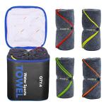 4Monster Quick Dry Microfiber Camping Towel Set