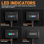 12V 20W Waterproof Solar Battery Charger Kit