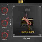 12V 20W Waterproof Solar Battery Charger Kit