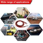 10 Gauge Solar Battery Cables with Ring Terminals