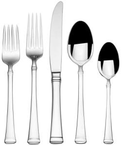 Mikasa 65-Piece Stainless Steel Camping Flatware Set
