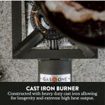 High Pressure Propane Burner for Camping & Tailgating