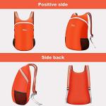 Lightweight, Water-Resistant Folding Backpack for Camping