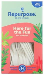 Repurpose Outdoor Cooking Utensil Combo Set, 24 Pack