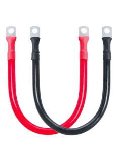 ECO-WORTHY 2AWG Battery Cable Set for RVs and More