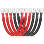 Linkstyle 6PCS 2 AWG Auto Battery Cables