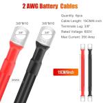 Linkstyle 6PCS 2 AWG Auto Battery Cables