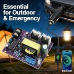 24V to AC Voltage Boost Converter for Solar Use