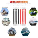 Linkstyle 6PCS 2 AWG Auto Battery Cables