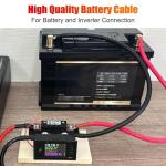 Linkstyle 6PCS 2 AWG Auto Battery Cables