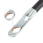 CARTMAN 4AWG 18-Inch Battery Inverter Cable Set