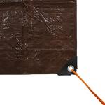 Stansport 8' x 10' Light-Duty Brown Tarp