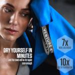 4-Pack Quick Dry Microfiber Towels for Camping