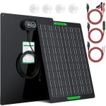 50W 12V Waterproof Solar Battery Charger Kit