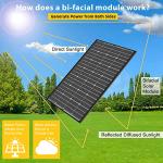 400W Bifacial Solar Panels for Off-Grid Use