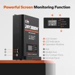 LiTime 24V 3000W Solar Inverter Charger with MPPT