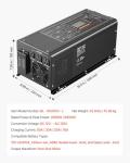 VEVOR 2000W Pure Sine Wave Inverter Charger