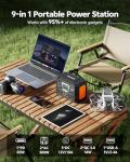 HOWEASY 300W Portable Power Station for Camping