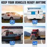 ECO-WORTHY 7.5W Waterproof Solar Battery Charger