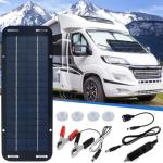 Solar Panel Kit - 12V Portable Charger for Vehicles