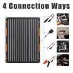 Portable 20W 12V Solar Panel Charger Kit