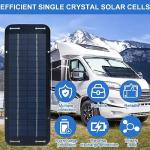 Solar Panel Kit - 12V Portable Charger for Vehicles