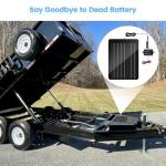 15W Solar Battery Charger for 12V Systems