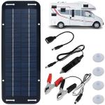 Solar Panel Kit - 12V Portable Charger for Vehicles