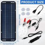 30W Portable Solar Panel Charger Kit
