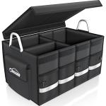Large Waterproof Trunk Organizer with Compartments - Black