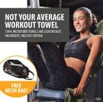 OlimpiaFit Microfiber Towel Set - Quick Dry, Compact
