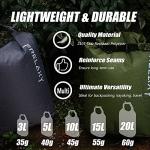 Frelaxy Pack of 5 Lightweight Dry Bags