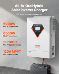 VEVOR 6000W Hybrid Solar Inverter Charger